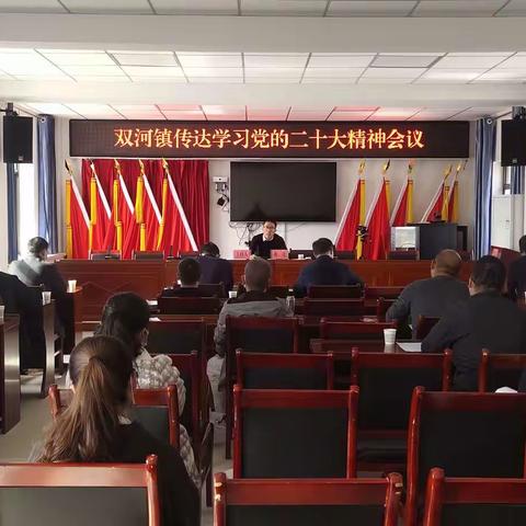 踔厉奋发勇担当 锐意进取续华章——双河镇干部群众深入学习宣传贯彻党的二十大精神