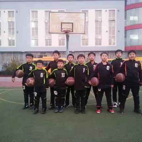 蓝天小学篮球队