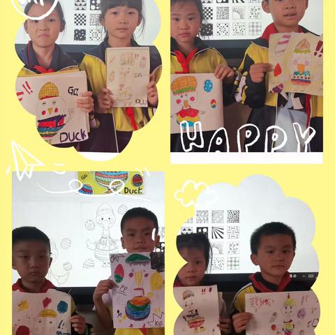城南小学绘画七班期末总结