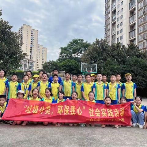 龙江小学1901班——“垃圾分类，环保我心”社会实践活动