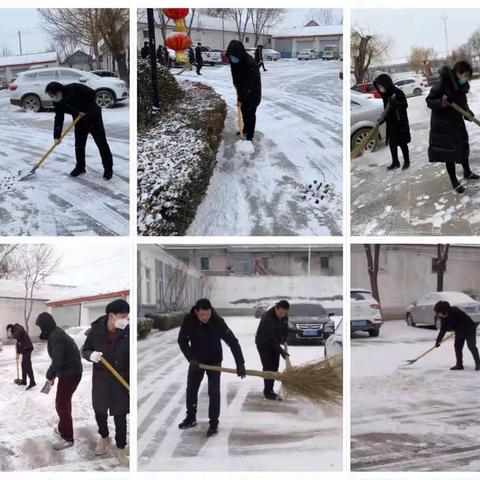 雪中坚守，我们是“最美防疫人”