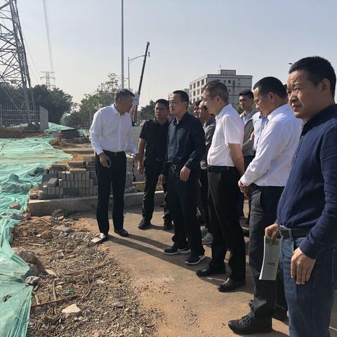 松岗街道秋冬季大气污染联防联控工作调研活动（11月20日）