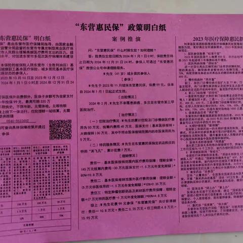 东营惠民保政策