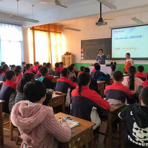 春暖花开日，教研学习正当时———田柳教育学区英语教研活动