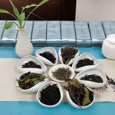 小口品茶