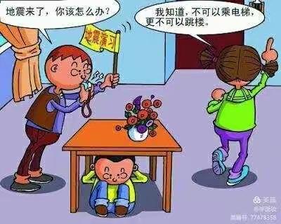 齐鲁棋院幼儿园苗苗一班—防震演练活动