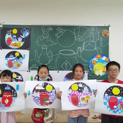 🥮🌕蓝色画室一周动态🌕🥮