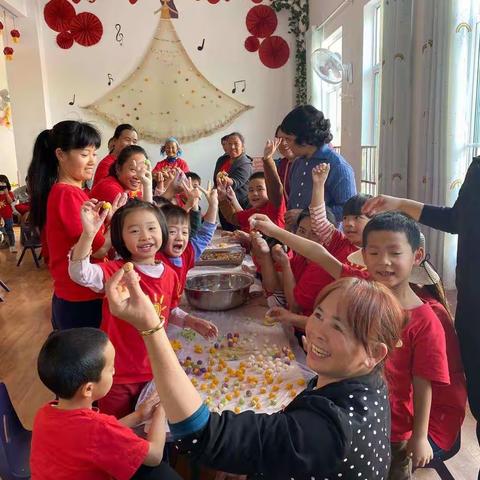 快快乐乐做汤圆，团团圆圆过冬至