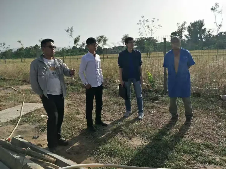 区农林局对马额街办2018年春季防疫工作检查考核