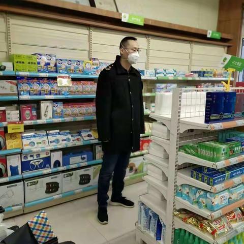 共克时艰——张家堡食药所联合区局餐饮科、法制科以及经检大队持续加强疫情防控监督检查工作