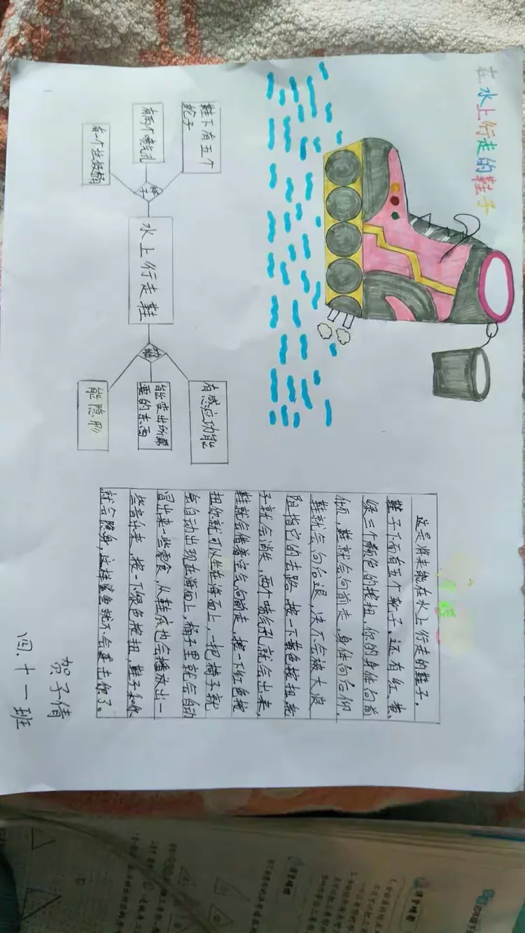 在高老师的引导下,将自己的奇思妙想用思维导图的方式表现出来!