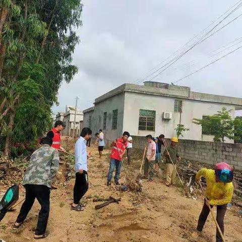 感城镇各村持续开展“四爱”卫生健康大行动