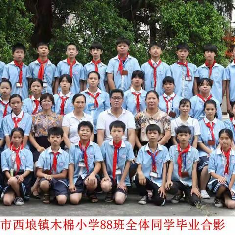 木棉小学2015届88班毕业留念