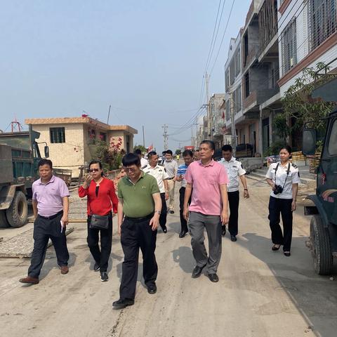 市农业农村局处长张林忠莅临我镇新英渔港考察调研