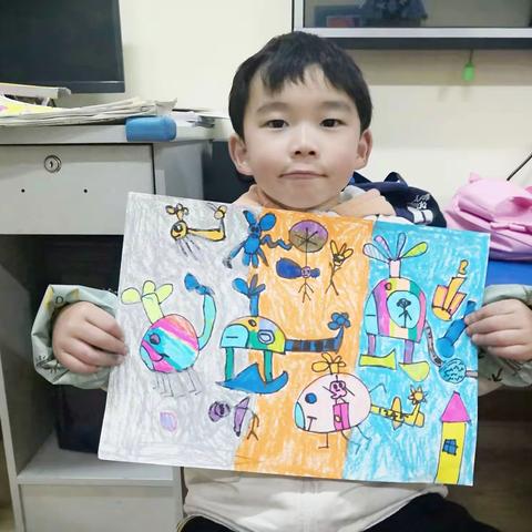 我是小小画家 --- 王梓涵