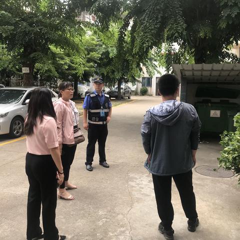 龙华区住房保障中心垃圾分类工作8月25日简报