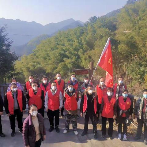 践初心、勇担当|箬阳乡举办“学习党的二十大 重走红军革命路”活动