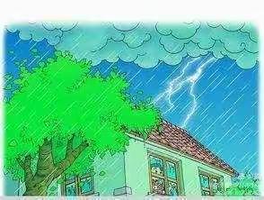 雷电⚡️预警～💕温馨提示💕——【窑沟小学附属幼儿园】