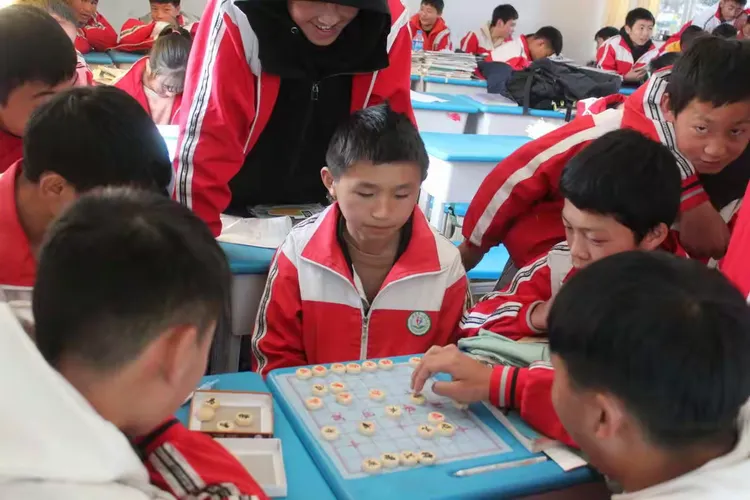 威宁自治县龙场第二中学社团活动剪影