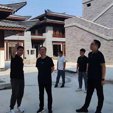区领导刘红选实地调研曹魏古城北城门项目推进情况