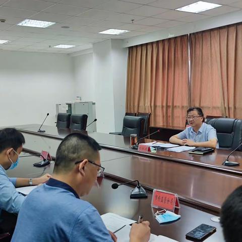 区领导刘红选主持召开工业分口经济指标分析研判会