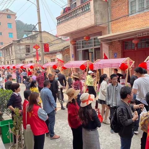 猴屿乡开展巾帼创业 情满侨乡”的长乐区乡村振兴巾帼创业集市暨军地联谊活动助力乡村振兴