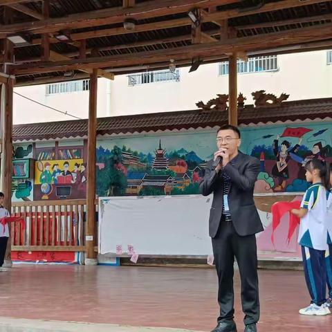 学礼仪，展风采，争做时代好队员—2022年春学期良口乡中心小学高年级校区少先队礼仪风采展示活动