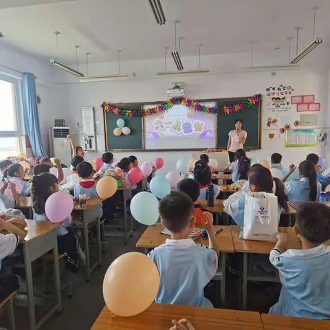 快乐绽放  童心飞扬——正心小学一五班“庆六一儿童节活动”