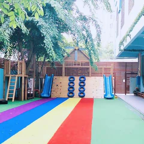 海口市博爱幼儿园小二班开展五一返校卫生工作