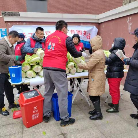 铁西区笃工街道圣工社区举办“以物换物爱心传递”环保行动