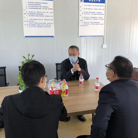 省人社厅李璟副厅长到我市督导重点项目复工复产工作