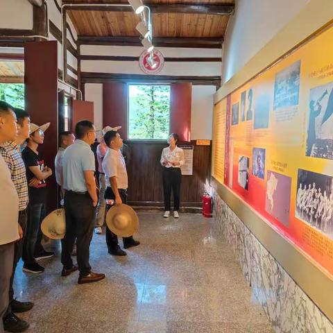 罗联乡开展乡村振兴拉练交流活动