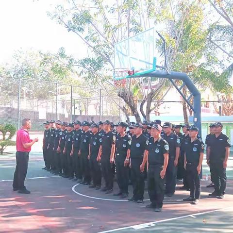 三亚市崖州区教育局2023年校园安保人员培训实况