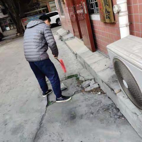 罗星村开展“城市环境大提升，清清爽爽过新年”专项行动