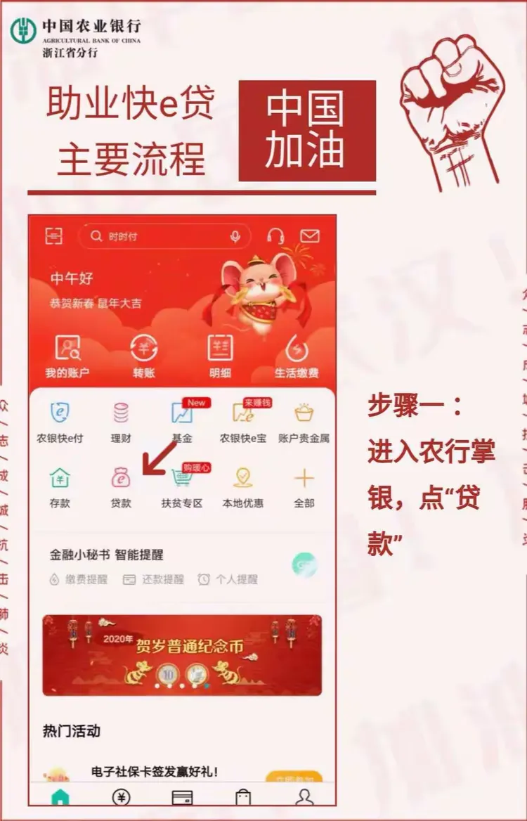 农行助业快e贷操作流程（网捷贷经营类）