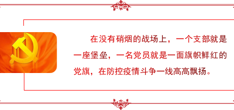 修文镇『党旗飘飘  我们在一线』“三在三做到” 织密疫情防控“保护网”