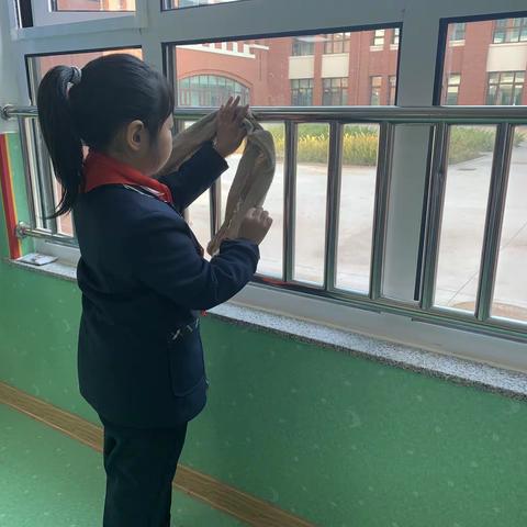 滨州市沾化区富国街道城西小学幼小衔接活动———劳动篇