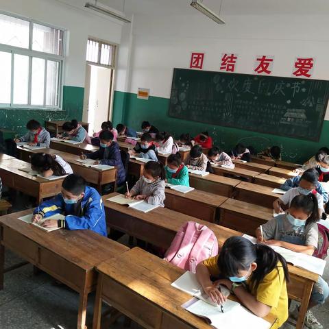 好久不见，今天我们如约而至――大营镇中心小学四、五年级复学第一天