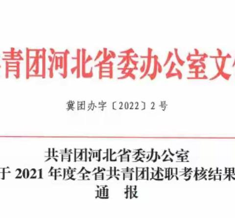 春风送暖，喜鹊传音——我校团委被评为河北省十佳中学团委