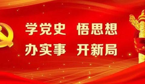 曲江第十四小学党支部召开党史学习教育专题组织生活会