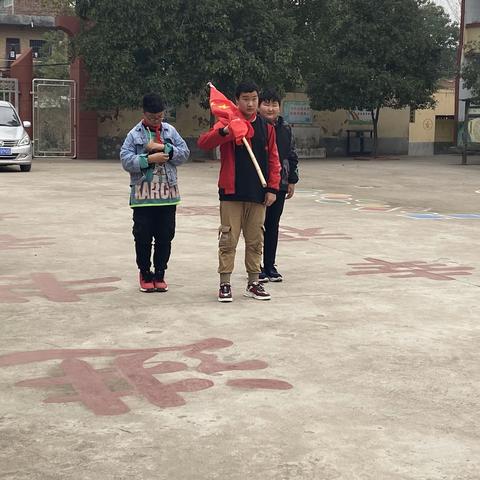 烟涧小学少先队入队仪式