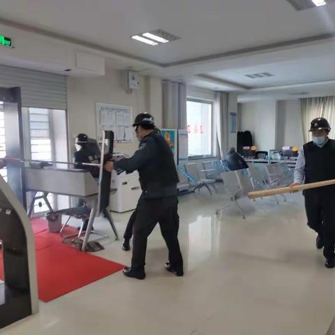 提高员工安全教育，增强反恐防爆意识应急演练！