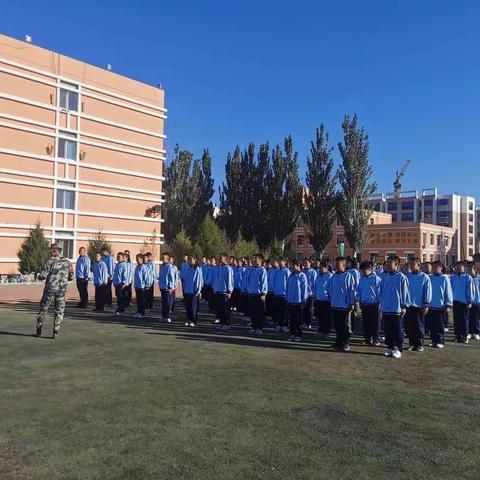 难忘的军训生活