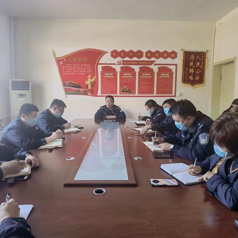 赞皇县公安局召开会议就当前重点工作强力推进城乡警务建设