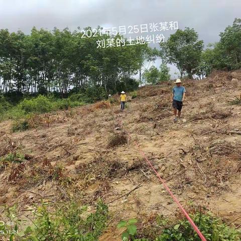 乐东黎族自治县志仲司法所成功调解一宗土地纠纷