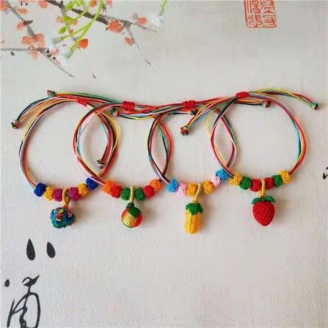 端午佳节到“彩绳”系志愿【第五小学党支部】