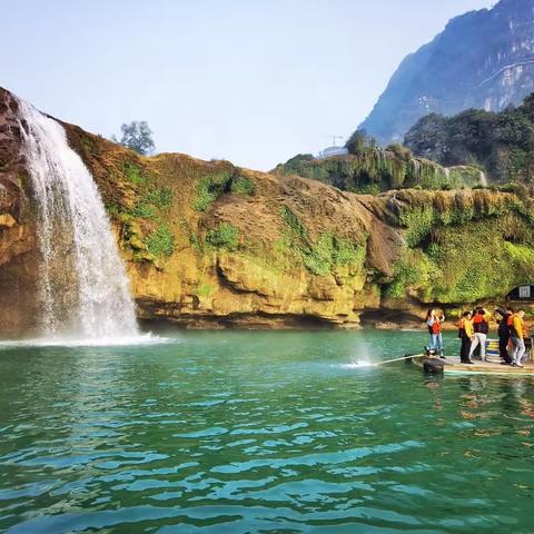 广西全景游之六∶德天大瀑布，明仕田园