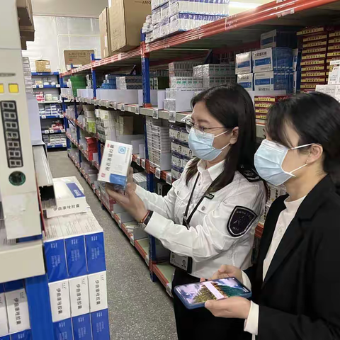 龙岗局药化科、稽查二科开展防疫药品专项执法行动