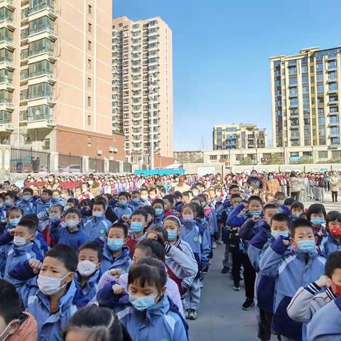 【五里庄小学】绽放新学期，一起向未来