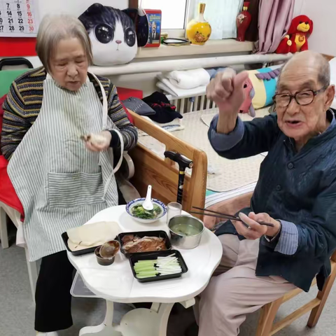 今天我吃烤鸭了！